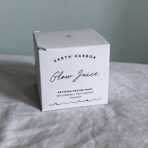 Earth Harbor Glow Juice refining enzyme mask NIB